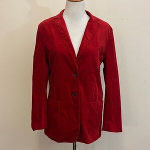 J. McLaughlin Red Blazer